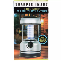 Sharper Image Indoor / Outdoor 20 Led Utility Lantern - £15.52 GBP