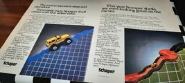 Rare 1980s Schaper Stomper 4x4 Monster Truck Catalog Booklet Brochure - $919.60 MXN