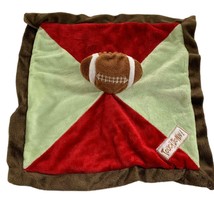 Babies R Us Football Touchdown Lovey Security Blanket Baby Plush Crinkle Sports - $14.85