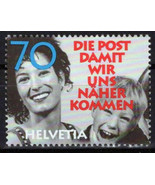 Switzerland 1006 MNH Woman &amp; Child Postal Service ZAYIX 0324S0111M - £1.18 GBP