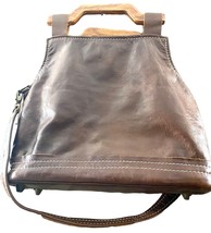 Texas Carpet Baggers Leather/Suede Brown bag - £78.34 GBP