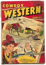 Cowboy Western #14 1948- Annie Oakley- Jesse James G - £52.34 GBP