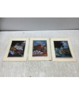 3 Paul Detlefsen Foil Etched ART Prints. Iron Horse /Fire Wagon/Old Rive... - $26.17