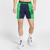 Nike Men&#39;s Project X Reversable Loose Fit Training Knit Shorts in Navy/Green-XL - £31.55 GBP