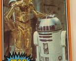 Vintage Star Wars Trading Card Orange 1977 #285 Spiffed Up For Award Cer... - £1.98 GBP
