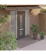 vidaXL Polycarbonate Door Canopy, Black, 157.5x39.4 in, Waterproof &amp; UV - $3,899.58 MXN
