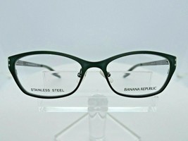 Banana Republic Riley (003) Matt Black 50 X 16 STAINLESS STEEL Eyeglass Frames - £22.53 GBP