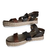 Report Wedge Sandals Snake PrintWomen’s Size US 10  Espadrilles Casual R... - £12.66 GBP