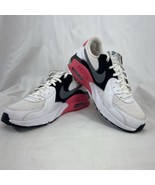 Nike Air Max Excee White Black and Pink Sneaker Tennis Shoes Size 10 - $42.57 CAD