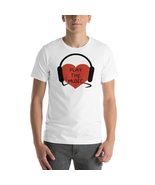Play The Music T-Shirt-Men&#39;s White - $38.24 CAD