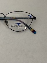 Vtg New Dakota Smith Eyeglasses 1438 Abilene Antique Blue 3396 48-20-135... - $36.00