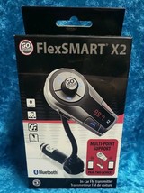 Go Groove Flex Smart X2 Bluetooth Car Radio FM Transmitter With USB Char... - $277.93 MXN
