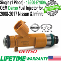 Genuine Flow Matched Denso 1Pc Fuel Injector for 2009-2017 Nissan 370Z 3.7L V6 - £35.33 GBP