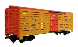 Vtg TYCO HO Scale Model Railroad Train Box Cattle Freight Car KC Durango... - £11.77 GBP