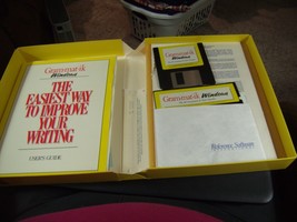 Vintage Gram*mat*ik The Easiest Way to Improve Your Writing (Windows, 1990) - £21.90 GBP