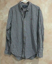 Ralph Lauren Classic Fit button down plaid  flannel shirt Size L - £18.69 GBP