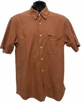 Vintage Chaps Ralph Lauren Red Check Short Sleeve Men’s Shirt Size L - £6.92 GBP
