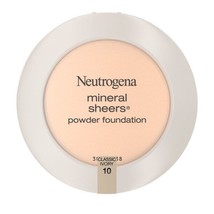 Neutrogena Mineral Sheers Powder Foundation, Classic Ivory 10,.34 oz.. - £23.73 GBP