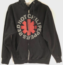 $65 Red Hot Chili Peppers With You 2011 Tultex Black Zip Sweatshirt Hoodie 2XL - £58.07 GBP