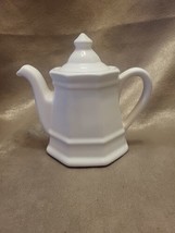 Pfaltzgraff Heritage White 6&quot; Small Teapot with Lid Vintage 2-555 - $11.60