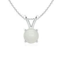 ANGARA 0.8 Ct Moonstone Pendant Necklace for Women for Women in Sterling... - $208.05+