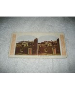 Antique Stereoview Native American Moki Indian House card early 1900s - £15.65 GBP