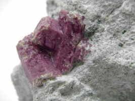 Rare Bixbite Mineral Specimen, Red Emerald Crystal, Decorator Red Beryl, Genuine - £493.79 GBP
