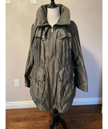 NWOT BURBERRY LONDON Silver Gray Anorak Unlined Size 12 - £279.57 GBP