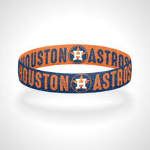Reversible Houston Astros Bracelet Wristband For The H Hustle Town - $11.88+