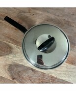 Flint Radiant Heat Core 8&quot; Skillet Frying Pan w/Lid Stainless Steel USA - €20,44 EUR