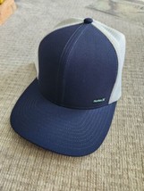 Hurley Mesh Trucker Snapback (Seems Small) Hat Cap Skateboard Surf Blue White - $21.78