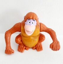1990s Disney King Louie Jungle Book Figurine Plastic Toy Vintage Orangut... - $363.77 MXN
