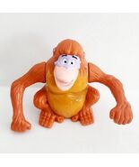 1990s Disney King Louie Jungle Book Figurine Plastic Toy Vintage Orangut... - $363.77 MXN