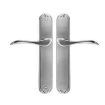 Pella Inactive Fixed Right Hand Handle Set for Hinged Door - Satin Nickel - $279.95