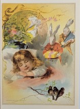 c.1989 Victorian Trade Card for Lion Coffee Postcard - $3.95