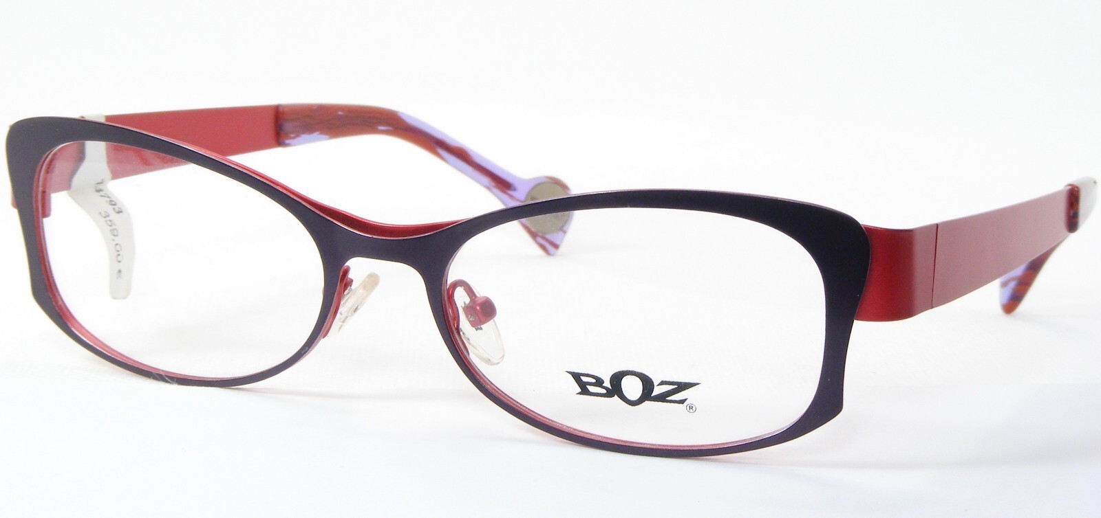 BOZ Da J. F. Rey WENDY 7530 Viola/Rosso Occhiali Sole 52-16.5-135mm (Note) - $231.54