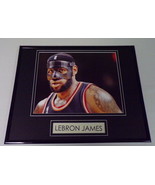 Lebron James Wearing Black Mask Cavs Lakers Framed 11x14 Photo Display  - £27.23 GBP