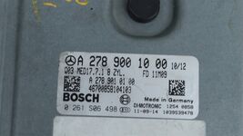 Mercedes Engine Control Unit Computer Module DME ECU PCM ECM A2789001000 image 2