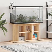 vidaXL Aquarium Stand Sonoma oak Engineered wood 47.2 x 15.7 x 23.6 in - $327.83