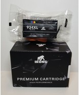 IKong 934XL Black Ink Cartridge Brand New, Sealed. Exp 2-12-21 HP Printer - £6.05 GBP
