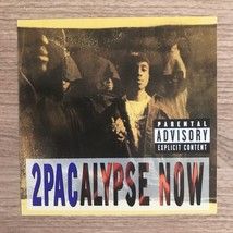 2Pac Tupac Shakur 2Pacalypse Now Album Cover 4&quot;&quot; Wide Vinyl Sticker New - £9.22 GBP