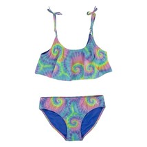 NWT Hurley girls Bikini 2-piece Two Piece Swimsuit, Multi, Size L - $19.79