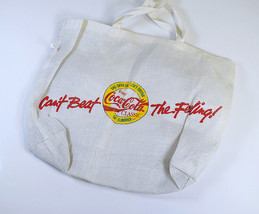 Vintage Enjoy Coca Cola Classic Official Soft Drink of Summer Tote Shoulder Bag - £14.02 GBP