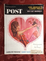 Saturday Evening Post February 13 1965 Sammy Davis Rudi Gernreich - £5.44 GBP
