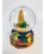 Miami Florida Souvenir Seahorse Mini Snow Globe - £13.32 GBP