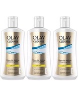 3 Olay Cleanse Make-Up Melting Cleansing Milk Dry Skin 200ml Ea. Olay Cl... - $830.17 MXN