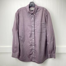 Duluth Trading Button Up Shirt Sz Large Mens Long Sleeve Casual Dress Bu... - £10.18 GBP