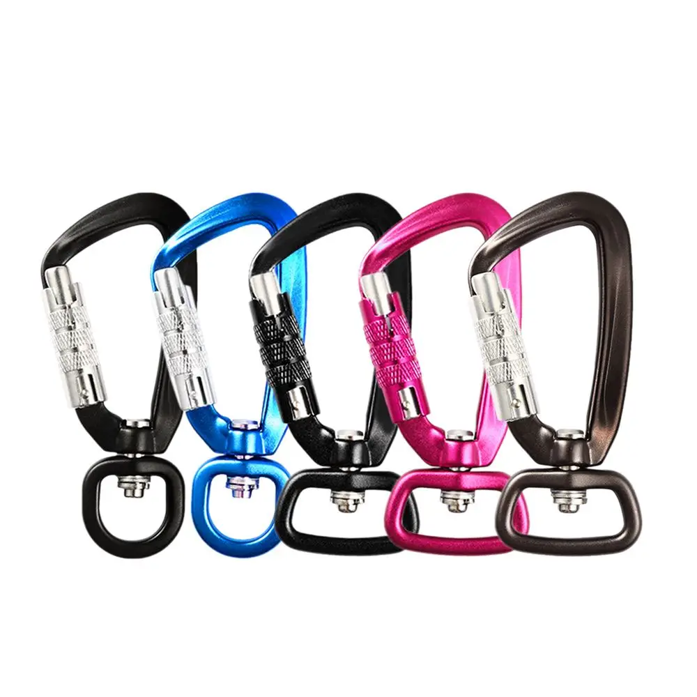 Iner swivel mountaineering buckle hook safety lock outdoor climbing equipment accessory thumb200