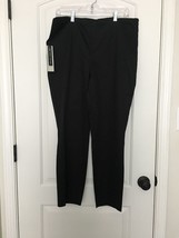 Larry Levine Women&#39;s Black Pants ANKLE Size 14 - $34.05