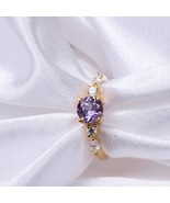 Vintage Alexandrite Engagement Ring, Women Jewelry, Art Deco Ring Jewelry  - €59,40 EUR